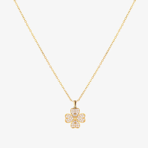 Heart Bloom Necklace | Gold