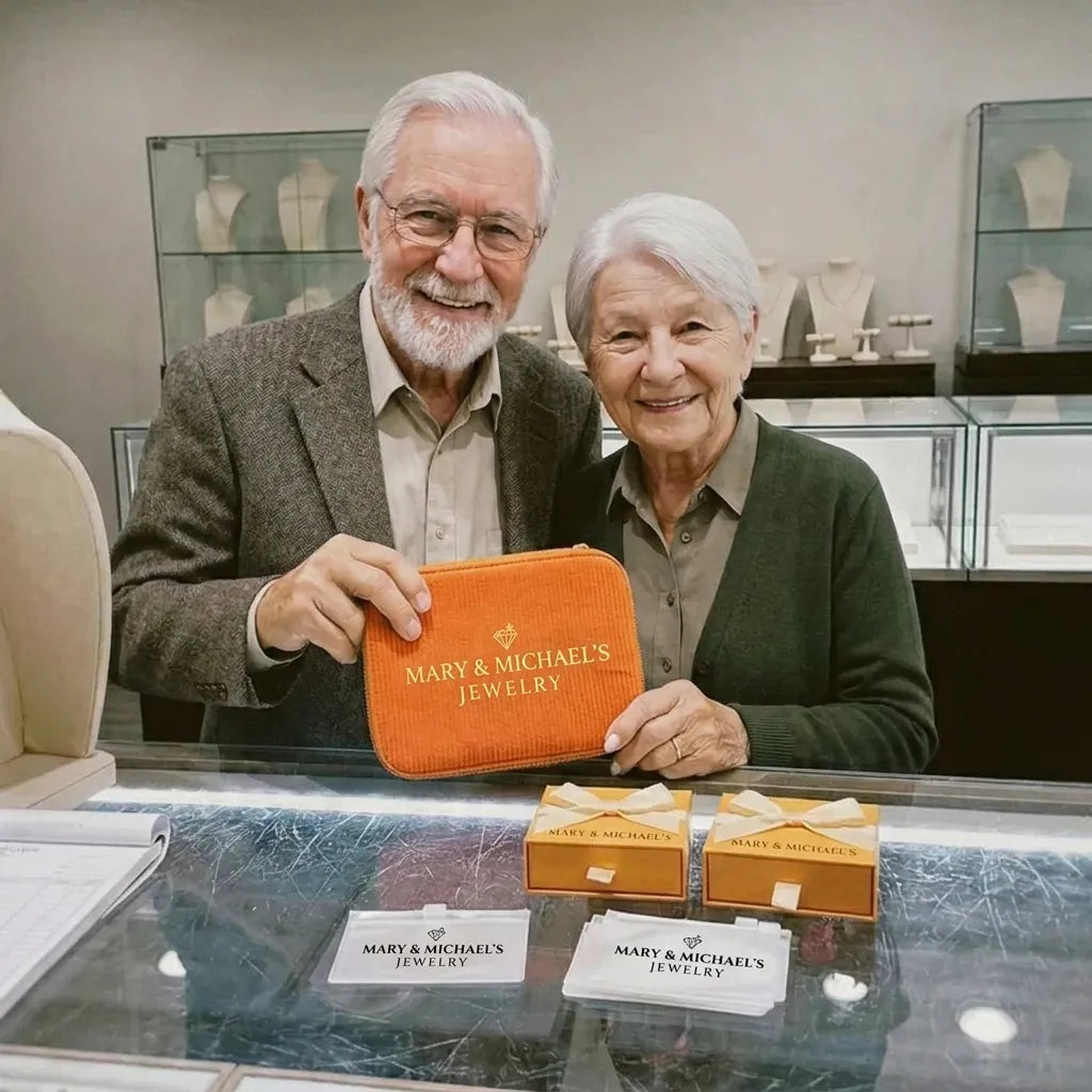Nadine square earrings | Gold